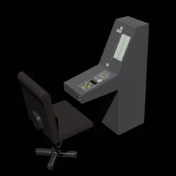 Star Wars Star Destroyer Data Pit Computer (small) for 3.75" & 6" figures