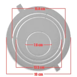 STENCIL plating #2 - CHEF, FOOD, DISHES MEAL PRESENTATION ART - plating