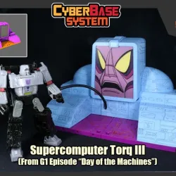 Supercomputer Torq III from Transformers G1 Episode "Day of the Machines"