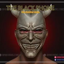 The Black Phone Movie - The Grabber Mask - Halloween Cosplay Mask