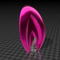 the small gun - sculpture