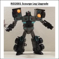 Transformers RID2001 Scourge / Laser Optimus Prime Leg Upgrade