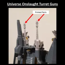 Transformers Universe Onslaught Turret Guns