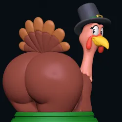 Turkey Big Butt for Thanksgiving