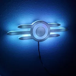 Vault Tech LED logo