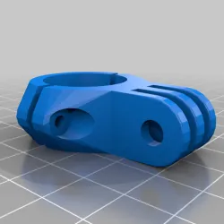 Veteran Sherman roll cage GoPro mount clamp