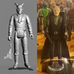 VINTAGE STAR WARS KENNER LABRIA (DEVIL MAN) ACTION FIGURE
