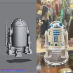 VINTAGE STAR WARS KENNER R2-D2 POP-UP LIGHTSABER ACTION FIGURE