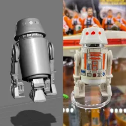 VINTAGE STAR WARS KENNER R5-D4 ACTION FIGURE