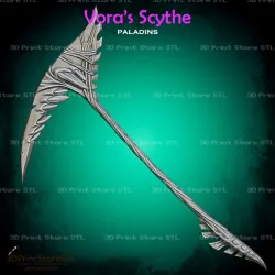 Vora Weapon From Paladins - Fan Art 3D print model