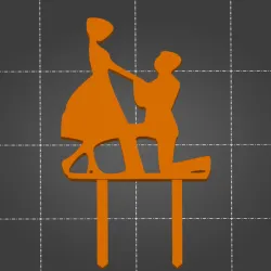 Wedding Couple Cake Topper Cake Topper Decoration