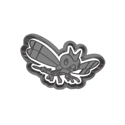 Yanma pokemon   CUTTER AND STAMP, COOKIE CUTTER, FORM STAMP, COOKIE CUTTER, FORM
