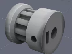 10t XL Pulley - with Rail