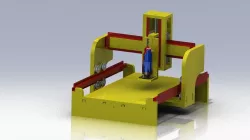 3 axis cnc router design & fabrication work