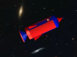 3-d printable rocket ship