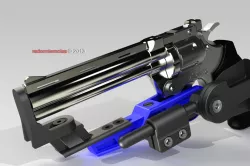 357 airgun revolver with holster