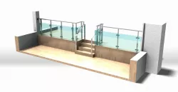 3D Guardrail w/glasses