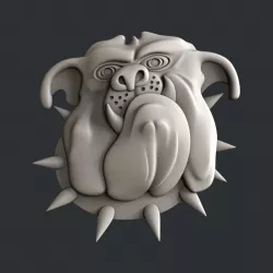 3d STL models for CNC dog 3D model