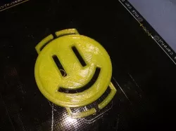67mm Lens Cap Holder with Smiley!