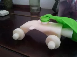 Air propelled Car