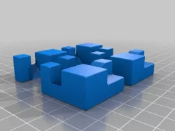 Apparently Impossible Cube Plate