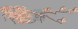 Artcam Aspire grape 3D relief models  STL file used for CNC E613 3D model
