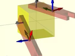 Attach library for Openscad