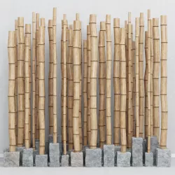 Bamboo decor n16 3D model