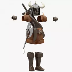 Barbarian Cloth 3D model