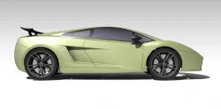 basic shape of Lamborghini Gallardo