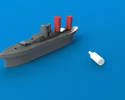 BATTLESHIP PIECE