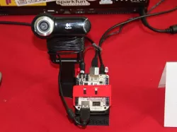 BeagleBone + Webcam holder