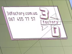 Business card example