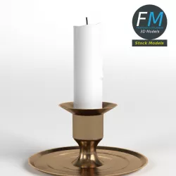 Candle Holder 3D model