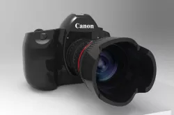 CANON camera 3D model