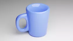  Ceramic cup 3D model