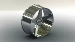 Chrome Car Rim (Wheel)