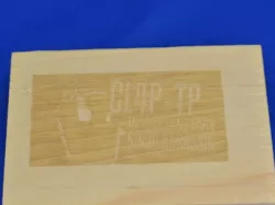 CL4P-TP Wood Plaque