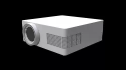 Classroom Projector 2 3D model