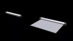Classroom Projector Screens Low-poly  3D model
