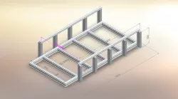 cnc milling machine frame