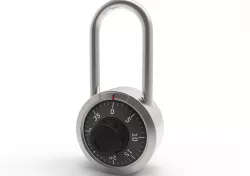 Combination Padlock 3D model