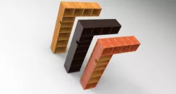 Corner Bookshelf