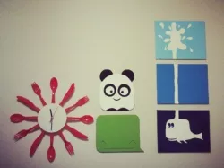 Disposable Clock