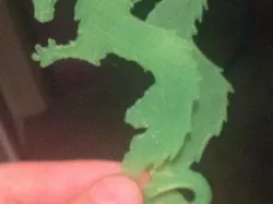 Dragon Bookmark Slim Simplified