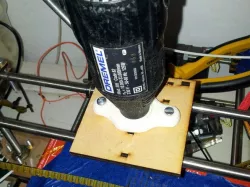Dremel threaded base