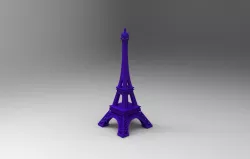 eiffel tower in simple manner