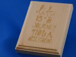 Engraved Quote