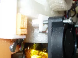 Extruder plate for wallace and makergear hot-end or j-head