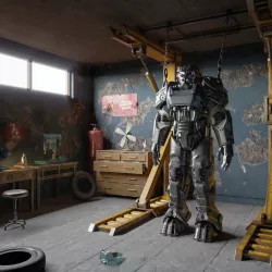 Fallout fun set Powerarmor 3D model